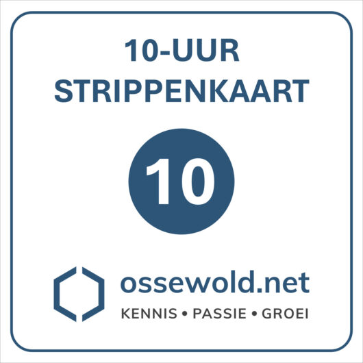 Strippenkaart 10 uur — Compact en concreet